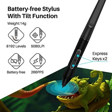 Huion KAMVAS Pro 12 Artist Drawing Tablet for Creative Talents