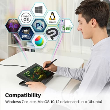 Huion KAMVAS Pro 12 Artist Drawing Tablet for Creative Talents