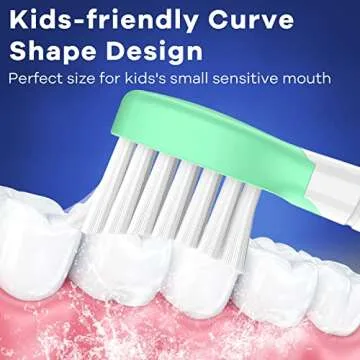 Toptheway Kids Electric Toothbrush Heads for Philips Sonicare