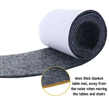Heavy Duty Self Adhesive Felt Pads for Every Furniture