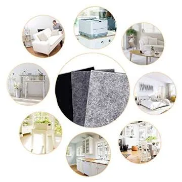 Heavy Duty Self Adhesive Felt Pads for Every Furniture