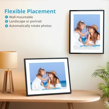 Dragon Touch 16.7" Digital Photo Frame - Share Photos Effortlessly