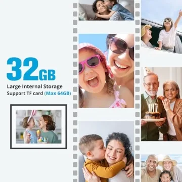 Dragon Touch 16.7" Digital Photo Frame - Share Photos Effortlessly