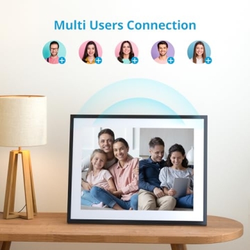 Dragon Touch 16.7" Digital Photo Frame - Share Photos Effortlessly