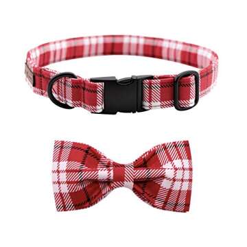 Bowtie Dog Collar for Large Dogs - Durable & Stylish