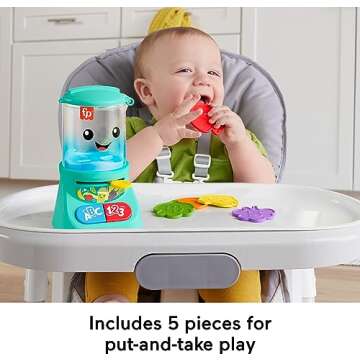 Fisher-Price Smoothie Maker Toy with Lights & Music