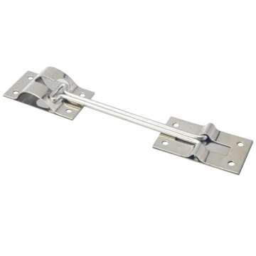 X-Haibei 2 Set 6 Inches RV T Style Entry Door Latch Catch Holder Stainless Steel for Camper Trailer Cargo