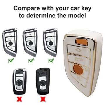 Elegant BMW Key Fob Cover with Premium Protection