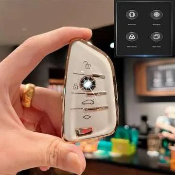 Elegant BMW Key Fob Cover with Premium Protection
