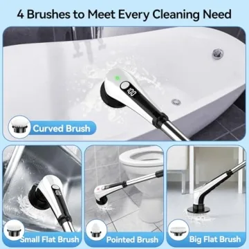 Windele Electric Spin Scrubber Cordless Cleaning Brush