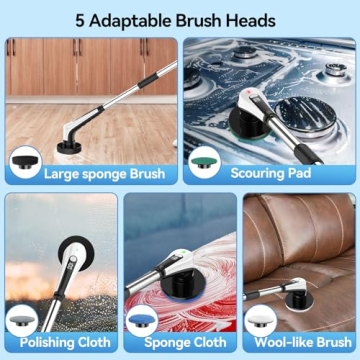Windele Electric Spin Scrubber Cordless Cleaning Brush