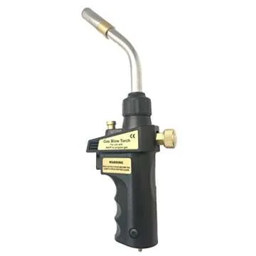 All Splendid Propane Trigger Blow Torch-Auto Ignition Adjustable Swirl Flame Heavy Duty Trigger Start Blow Torch (Stainless Steel Tip, OD 12.8MM)