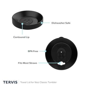 Tervis Double Walled Floral Tumbler 16oz for Hot & Cold Drinks