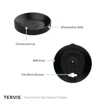 Tervis Double Walled Floral Tumbler 16oz for Hot & Cold Drinks