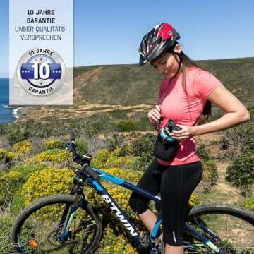 Steiner BluHorizons 10x26 Binoculars - Unique Lens Technology, Eye Protection, Compact, Lightweight - Ideal for Outdoor Activities and Sporting Events