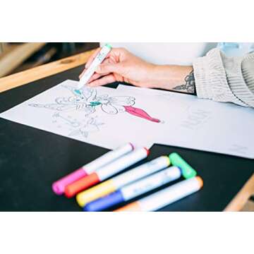 NuFun Activities Mess Free Paper - Kids Create No Mess Wonders with Special Coloring Paper, Gift for Kids, 50 Blank Pages