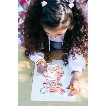 NuFun Activities Mess Free Paper - Kids Create No Mess Wonders with Special Coloring Paper, Gift for Kids, 50 Blank Pages