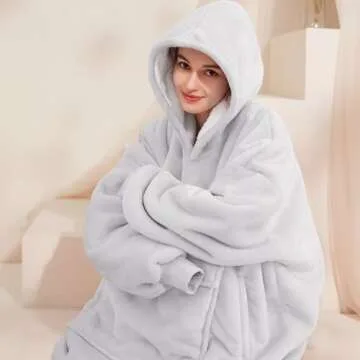 Narecte Oversized Blanket Hoodie for Women - Cozy & Cute