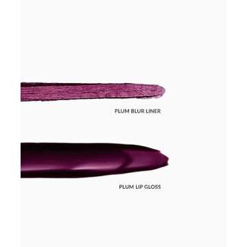 REFY Plum Lip Collection (Blur Liner and Tinted Lip Gloss) + Premium Korean Aloe Vera Sheet Masque