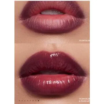 REFY Plum Lip Collection (Blur Liner and Tinted Lip Gloss) + Premium Korean Aloe Vera Sheet Masque