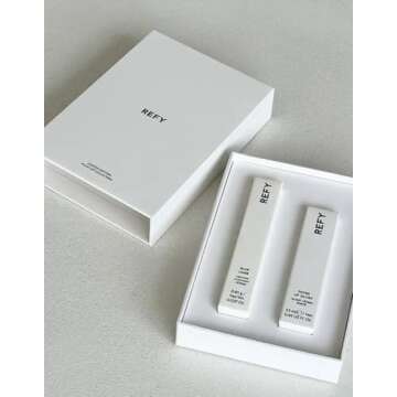 REFY Plum Lip Collection (Blur Liner and Tinted Lip Gloss) + Premium Korean Aloe Vera Sheet Masque