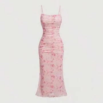 GORGLITTER Bodycon Dress for Summer Weddings and Parties
