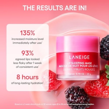 LANEIGE Lip Sleeping Mask Eggnog for Soft Lips Overnight