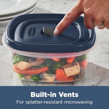 Rubbermaid 26-Pc Easy Find Storage Set with Vented Lids