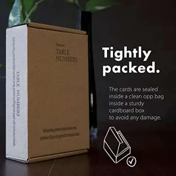 Siko Table Numbers 1-20 - Double Sided Wedding Table Numbers with Head Table Card & Embossed Details - 4x6 inches, Self-Standing Table Cards for Wedding Reception | Perfect for Special Occasion Events