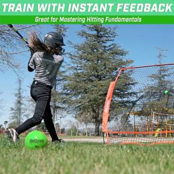 GoSports 2.8 inch Weighted Training Baseballs - Hitting & Pitching Training for All Skill Levels - Improve Power and Mechanics