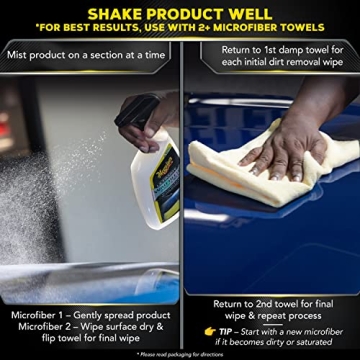 Meguiar's Waterless Wash & Wax - Convenient Car Care Solution