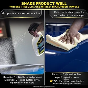 Meguiar's Waterless Wash & Wax - Convenient Car Care Solution