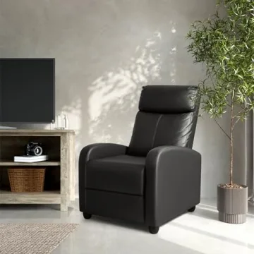 Affordable Homall Recliner Chair with Premium PU Leather Comfort