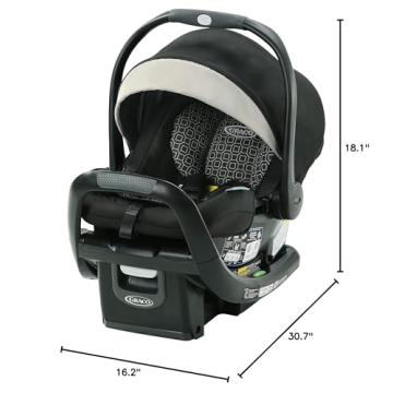 Graco SnugFit 35 LX Infant Car Seat with Anti Rebound Bar