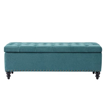 Elegant 51-inch HUIMO Ottoman with Storage for Homes