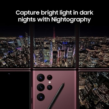 Samsung Galaxy S22 Ultra 5G - 128GB Unlocked Burgundy
