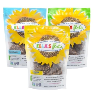 Ella's Flats Variety Pack – Healthful All Seed Snack Crisps