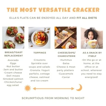 Ella's Flats Variety Pack – Healthful All Seed Snack Crisps