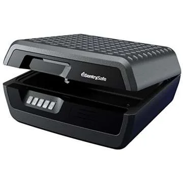 SentrySafe Fireproof Waterproof Lock Box for Home Security