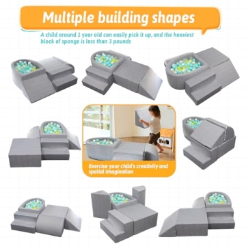 Auksay Foam Climbing Toys for Toddlers - Fun & Safe