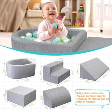 Auksay Foam Climbing Toys for Toddlers - Fun & Safe