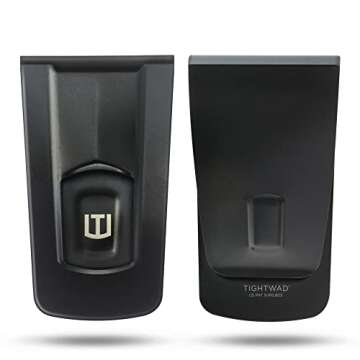 Slim Tightwad Money Clip – RFID Wallet for Men