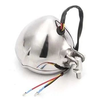 Vintage Antique Motorcycle Headlight with Hi/Lo Beam