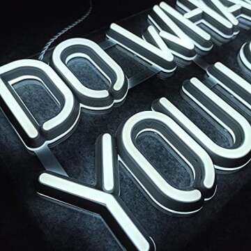 Diyida LED Neon Light Signs for Beer Bar Club Bedroom Office Hotel Pub Cafe Wedding Birthday Party Man Cave Art Wall Lights