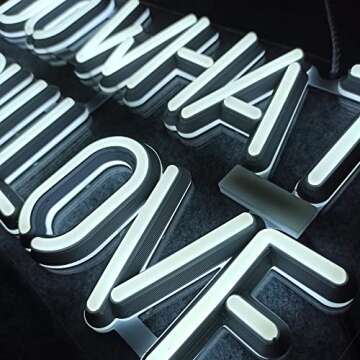 Diyida LED Neon Light Signs for Beer Bar Club Bedroom Office Hotel Pub Cafe Wedding Birthday Party Man Cave Art Wall Lights