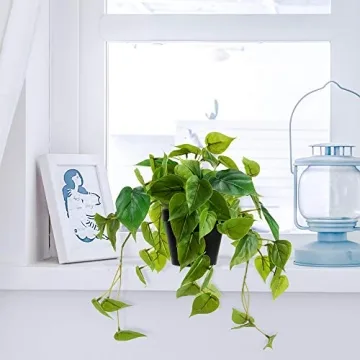LuckyGreenery Artificial Scindapsus Aureus for Home Decor
