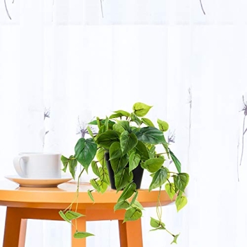LuckyGreenery Artificial Scindapsus Aureus for Home Decor