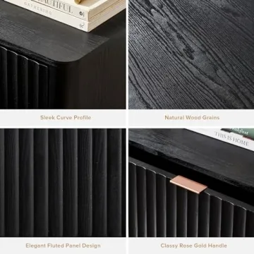 Stunning mopio Brooklyn Night Stand with Ample Storage