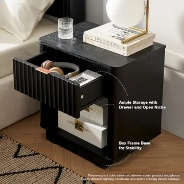 Stunning mopio Brooklyn Night Stand with Ample Storage