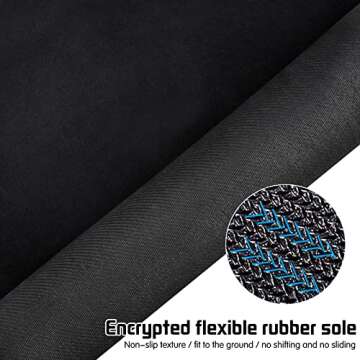 Coffee Bar Mat for Spill-proof, 18 x 12 Inch Hide Stain Abosrbent Coffee Mat | Non-Slip Rubber Backed Coffee Bar Accessories Under the Cofee Machines